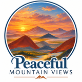 Peaceful Mountain Views logo